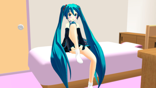 Mmd 靴下を履く Kotaro さんのイラスト ニコニコ静画 イラスト