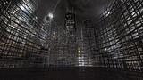 【MMDステージ配布】廃棄建築