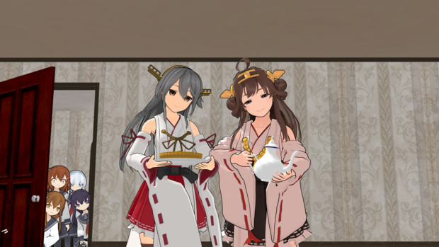 金剛と榛名の様子がおかしいようです 蘿蔔文月 さんのイラスト ニコニコ静画 イラスト