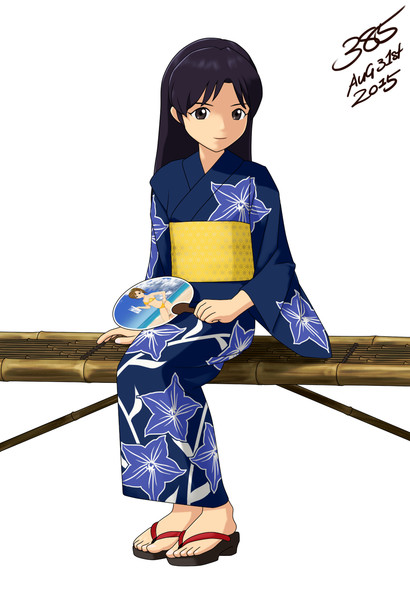 アケ千早さんと夕涼み ミヤコ衣裳 さんのイラスト ニコニコ静画 イラスト
