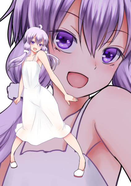 白いシンプルなワンピース As さんのイラスト ニコニコ静画 イラスト