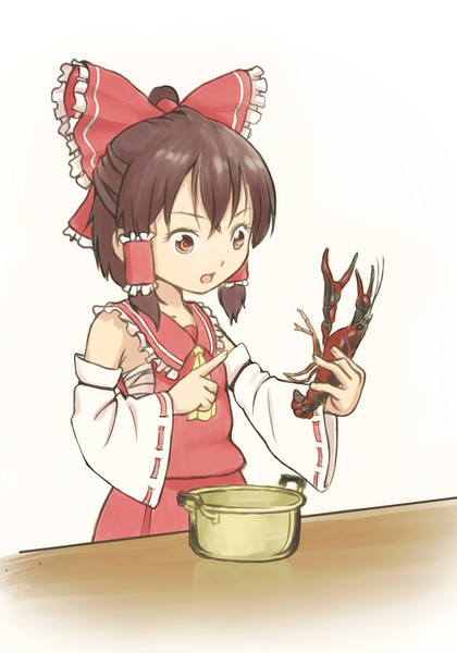 暗示をかける霊夢 あんにん さんのイラスト ニコニコ静画 イラスト