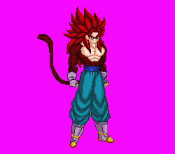 超サイヤ人４ベジット ドット絵 赤ハン さんのイラスト ニコニコ静画 イラスト
