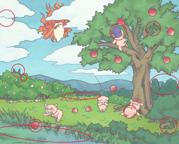 こぶたのたぶこ 間違い探し 答え Kuzumi さんのイラスト ニコニコ静画 イラスト