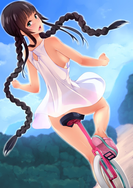 はじめての一輪車 クマトラ 天空太一 さんのイラスト ニコニコ静画 イラスト