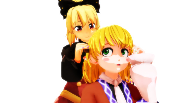 1日 柔らかなその金色の髪を 1パル らぁじ さんのイラスト ニコニコ静画 イラスト