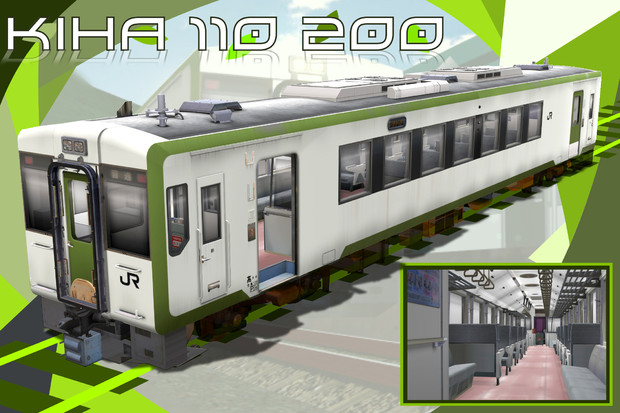 製作中のキハ100系 キハ110-200番台【MMD鉄道】