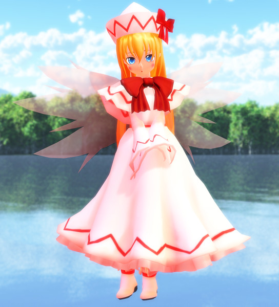 東方mmd 春でもないけどリリーホワイト クレサト さんのイラスト ニコニコ静画 イラスト
