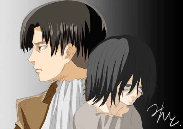 過去と今 ニコニコ静画 イラスト