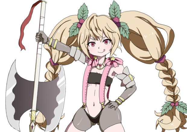 英雄rpg 斧少女 ももんが さんのイラスト ニコニコ静画 イラスト