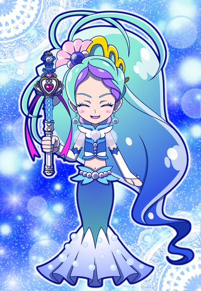 ちびっ娘キュアマーメイド モードエレガントバブル Mt2y モニョ さんのイラスト ニコニコ静画 イラスト