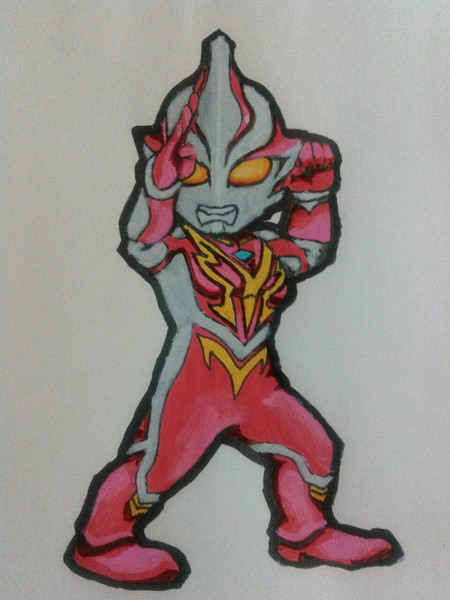 ポスカとかでウルトラマンメビウスバーニングブレイブ 歿 さんのイラスト ニコニコ静画 イラスト