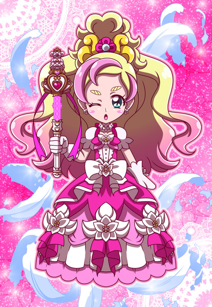 ちびっ娘キュアフローラ モードエレガントリリィ Mt2y モニョ さんのイラスト ニコニコ静画 イラスト