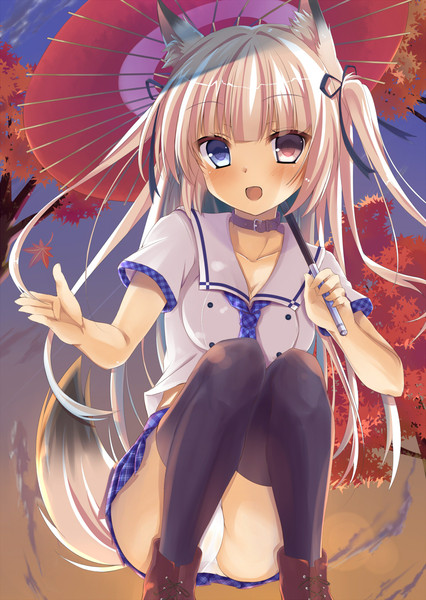 和傘狐っ娘 せがっ さんのイラスト ニコニコ静画 イラスト