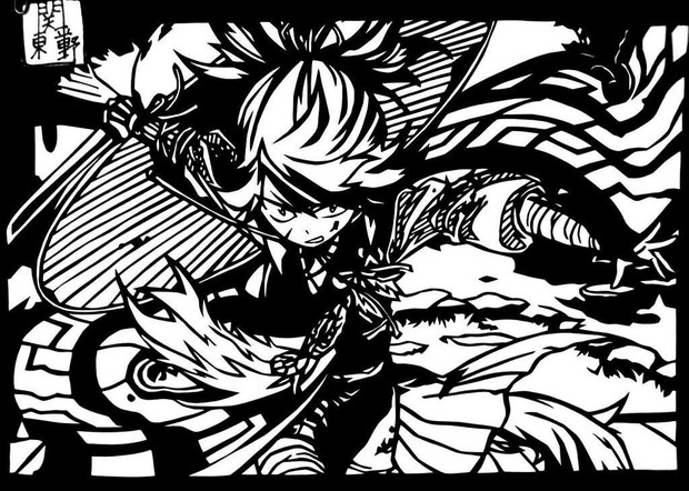 刀剣乱舞 小夜左文字 切り絵 関東平野 切り絵 さんのイラスト ニコニコ静画 イラスト