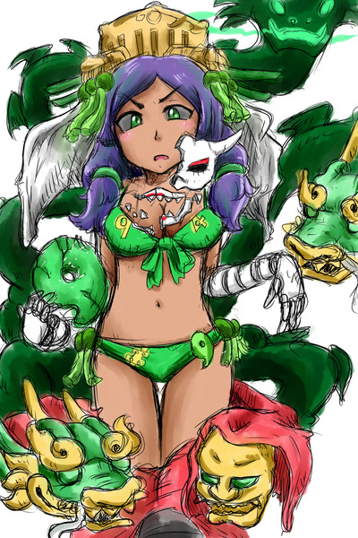 クシナダ水着ver 雪崩式二枚舌 さんのイラスト ニコニコ静画 イラスト