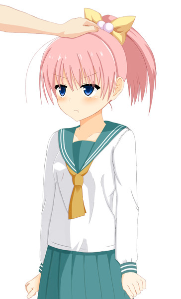 子供扱いされるひなたちゃん ニコニコ静画 イラスト