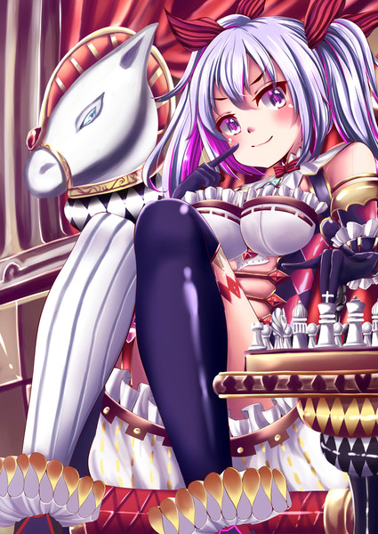 白猫プロジェクトのキャロを描きました 鈴が付いてる猫 さんのイラスト ニコニコ静画 イラスト