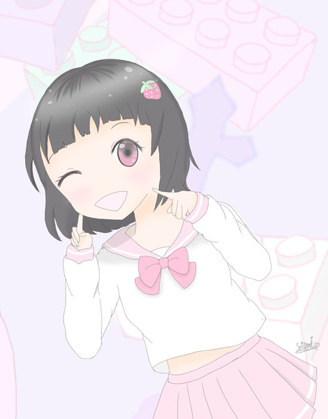 ピンクセーラー さとみ さんのイラスト ニコニコ静画 イラスト