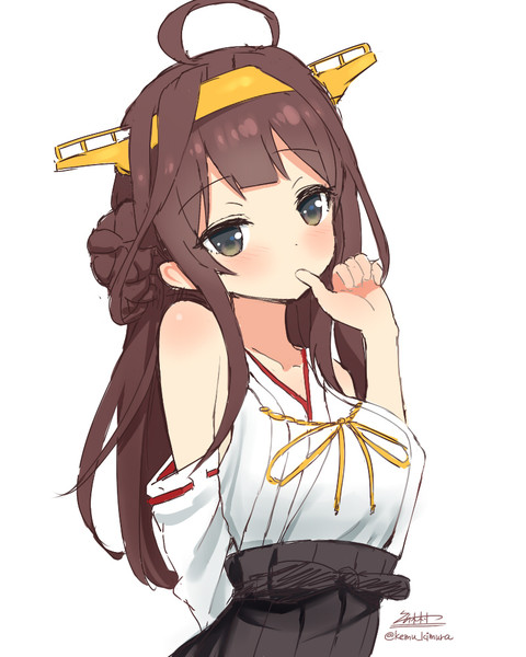寂しそうな金剛 ケム さんのイラスト ニコニコ静画 イラスト