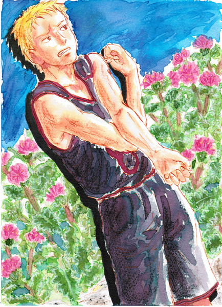 ハマアザミ 若松孝輔 Baudroie さんのイラスト ニコニコ静画 イラスト
