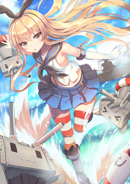 島風全力疾走 宮 さんのイラスト ニコニコ静画 イラスト