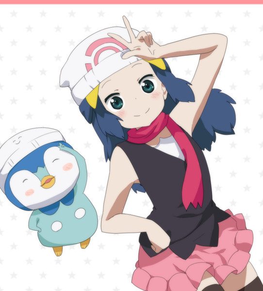 ポケモン少女 ひかりちゃん 霰餅粉 さんのイラスト ニコニコ静画 イラスト