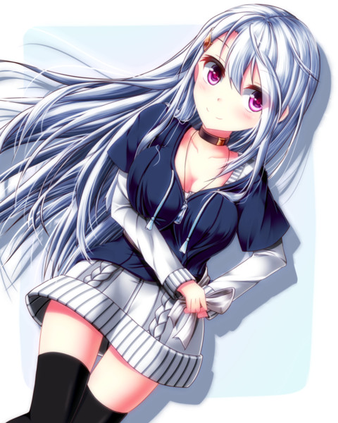 銀髪赤眼 絡繰猫 さんのイラスト ニコニコ静画 イラスト