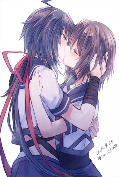 古鷹のことが好き過ぎてキスを止められない加古 南瓜とるて さんのイラスト ニコニコ静画 イラスト