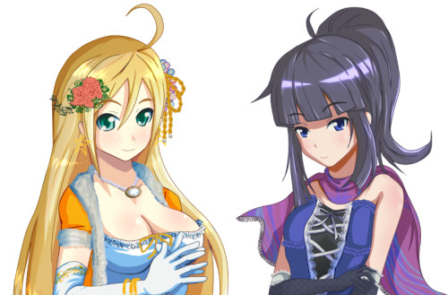 ヒカリとユカリ ディバイン根元 さんのイラスト ニコニコ静画 イラスト