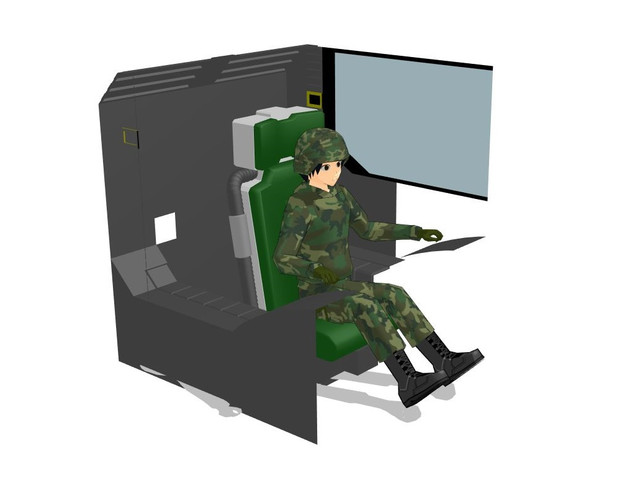Mmdガンダム 陸戦型系列コクピット作成中2 地吹雪 さんのイラスト ニコニコ静画 イラスト