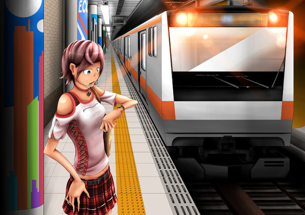 電車でgo 地下鉄編 コンゴ６ さんのイラスト ニコニコ静画 イラスト