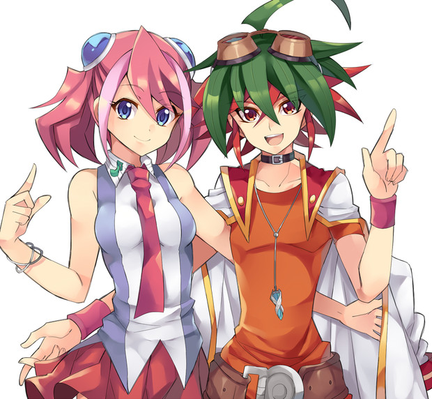 遊矢と柚子 煉兎 さんのイラスト ニコニコ静画 イラスト