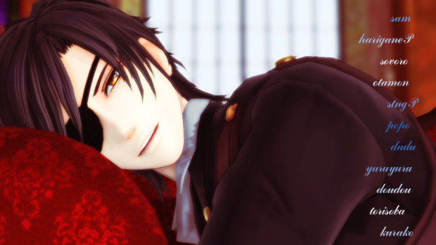 Mmd刀剣乱舞 Sam式燭台切光忠 ソファ a さんのイラスト ニコニコ静画 イラスト