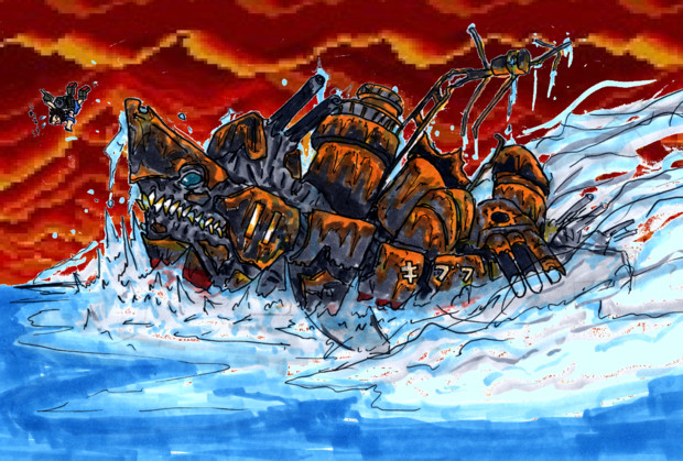 オリジナル深海棲艦 駆逐艦 吹雪 鳥麦康人 さんのイラスト ニコニコ静画 イラスト