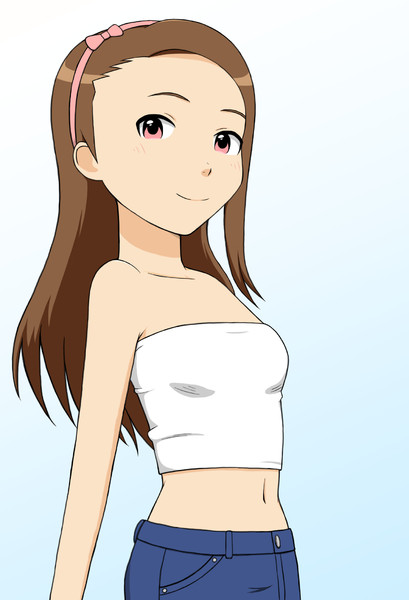 チューブトップいおりん さくらいえいいち さんのイラスト ニコニコ静画 イラスト