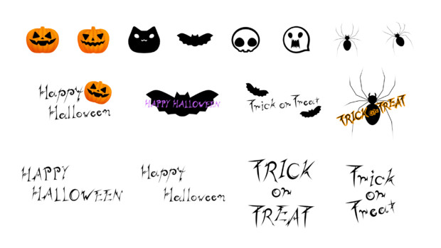 ハロウィンタトゥーシールver1 2 Azyazya さんのイラスト ニコニコ静画 イラスト