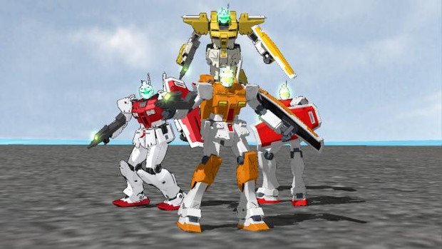 ベテランの帰還 P小隊 パワードジム ジム改 初期型ジム パワードジムカーディガン ミスターaw さんのイラスト ニコニコ静画 イラスト