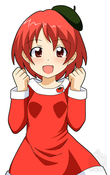 トマト擬人化娘 一条高雪 さんのイラスト ニコニコ静画 イラスト