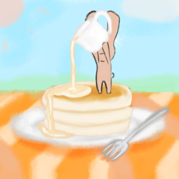 うさぎさんのパンケーキ くらうん さんのイラスト ニコニコ静画 イラスト