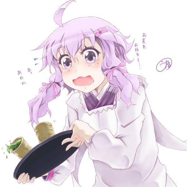 割烹着ゆかりさん くうねる さんのイラスト ニコニコ静画 イラスト