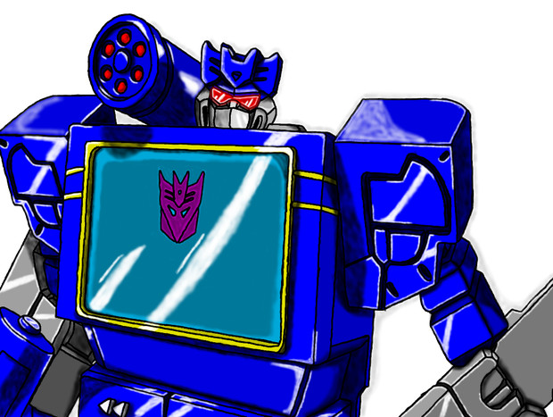 デストロン情報参謀サウンドウェーブ ソドーP さんのイラスト ニコニコ静画 (イラスト) 情報参謀