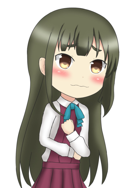 ロングヘアーの高波も可愛いと思うのですよ エトワール さんのイラスト ニコニコ静画 イラスト