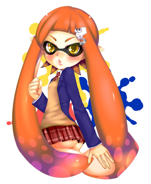 イカちゃん Splatoon スプラトゥーン むぅたん さんのイラスト ニコニコ静画 イラスト