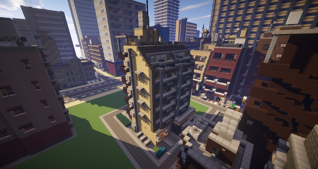 Minecraft 古めのマンション ちーさら さんのイラスト ニコニコ静画 イラスト