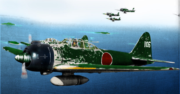 零式艦上戦闘機22型着色 Utachy さんのイラスト ニコニコ静画 イラスト