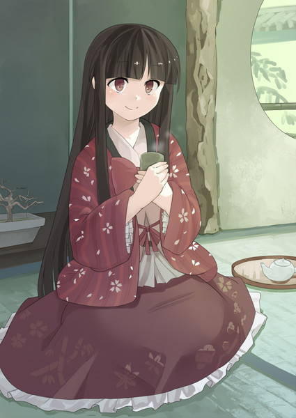 印刷可能 半纏 イラスト Free Illustration Material