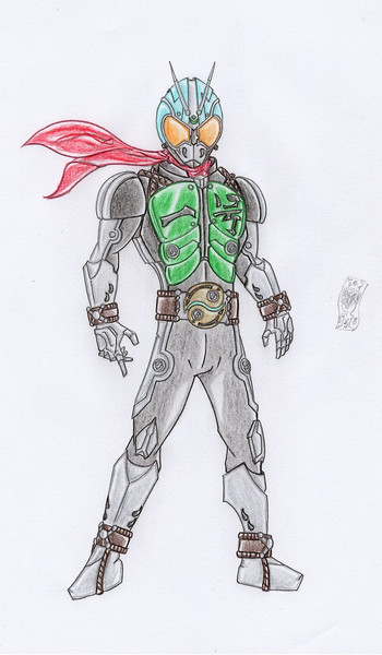 オリジナル 仮面ライダーカラス 装身 一号 退魔ライダー外伝 エム Ride さんのイラスト ニコニコ静画 イラスト