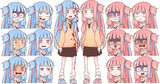 病ンデる琴葉姉妹立ち絵（107＋2種類）
