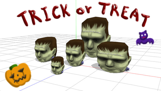 【MMD】 フランケンますく【モデル配布】